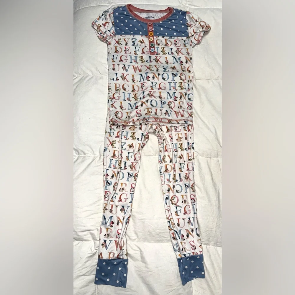 Matilda Jane Heart to Heart Alohabet Pajamas size 6